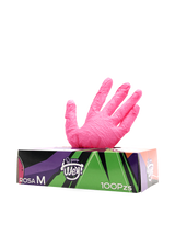 Guantes de Nitrilo Rosa