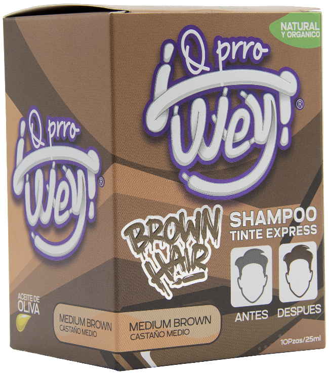 Shampoo Tinte Express Castaño medio